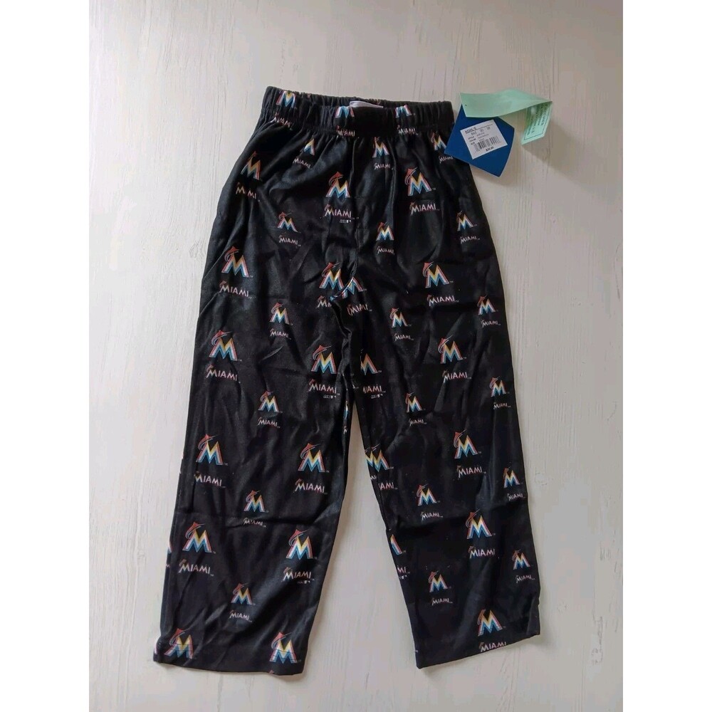 MLB Miami Marlins Sleepwear Print Pant, XxSmall (4/5) XXS MLB Genuine Mechandise